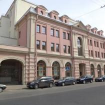 Вид от метро или ближайшей остановки Административное здание «Некрасова 14»